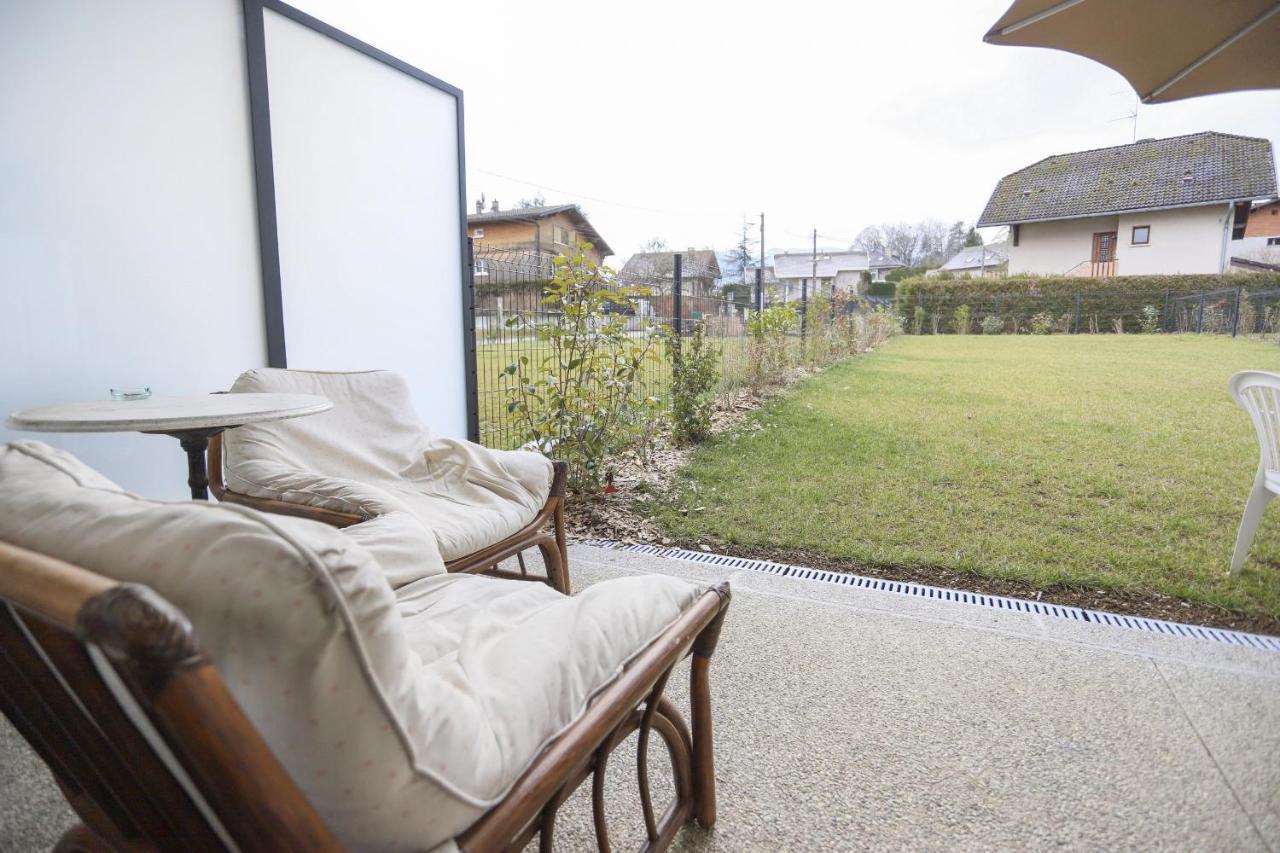 Apartamento Le Jardin De Boubioz Sévrier Exterior foto